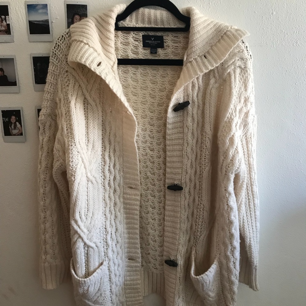 Knit American Eagle Cardigan